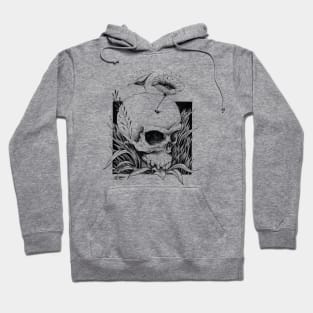 Skull plant design Hoodie